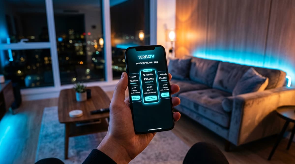 Step 1: Choose TereaTV IPTV Plan Step 1: Select your TereaTV IPTV subscription package and receive instant M3U & Xtream Codes login credentials